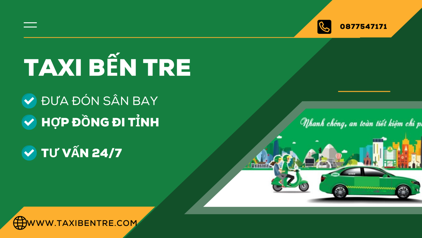 taxi bến tre